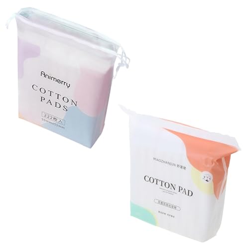 Premium Baumwollrunden Für Gesicht Stück) Make Up Entferner Pads Körperpflege Schönheitsapplikator Mit Doppelter Textur von MEAKTSMI