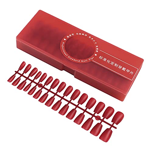 Sargnägel Künstliche Nägel Acrylnägel Mandelförmig Oval Quadratisch Nagelspitzen 300 Stück Kunstnägel Für Frauen Und Mädchen von MEAKTSMI