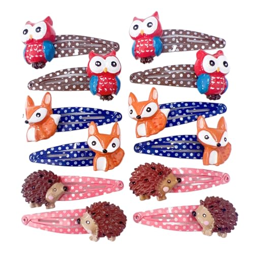 Schöne Tierthema Haarclip Set Hair Accessoires Sichere Und Sichere Clip Side Pin Für Kinder Und Jugendliche Schöne Tierthema Haarclip Set Hair Accessoires Sichere Und Sichere Clip Side Pin Für Kinder Und Jugendliche von MEAKTSMI