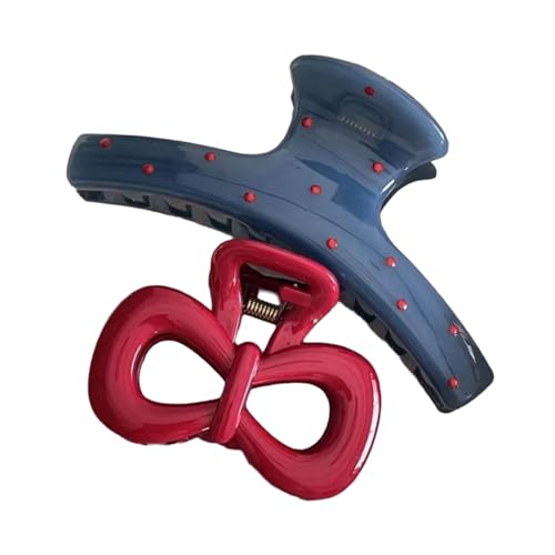 Valentinstag Haarclip Große Haarklauen Clip Fashion Haare Schmuckhalter Bogen Barrettes Haarstyling Werkzeug Ornamente von MEAKTSMI