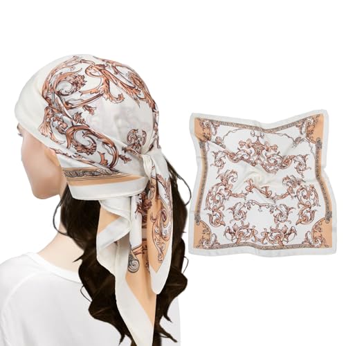 MEANBEAUTY Pañuelo Cuadrado de Satén Para Mujer 70 x 70 cm Pañuelos de Seda Multifunción Bandana -Blumen-2 MEANBEAUTY Pañuelo Cuadrado de Satén Para Mujer 70 x 70 cm Pañuelos de Seda Multifunción Bandana -Blumen-2 von MEANBEAUTY