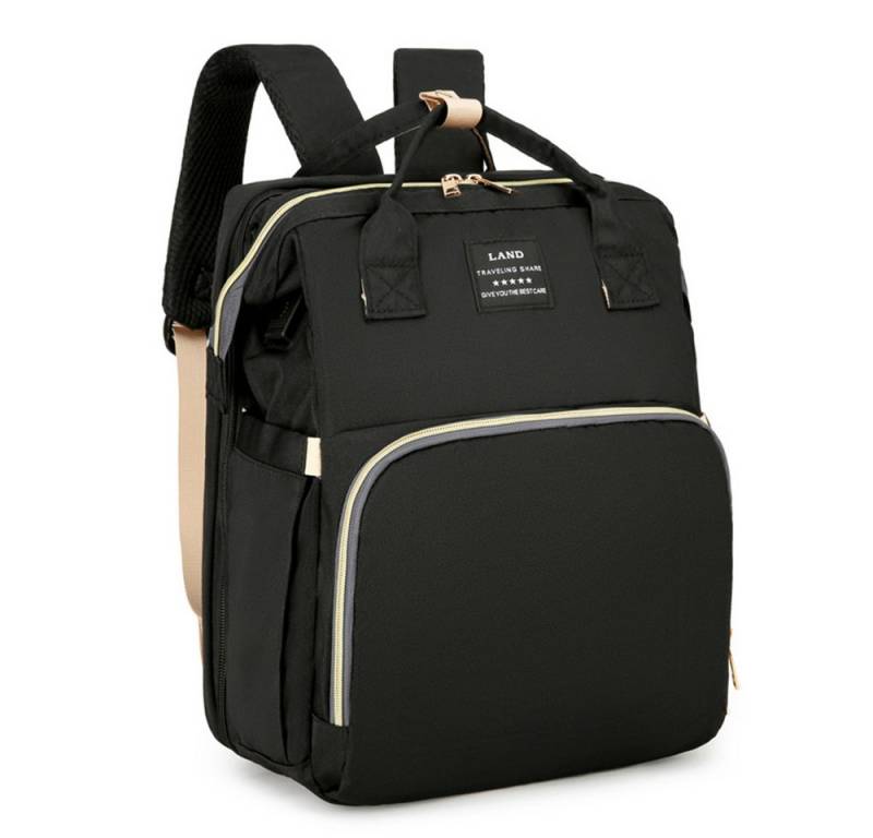 MECO Wickelrucksack, Multifunktionaler Wickelrucksack mit Babybett-Funktion von MECO