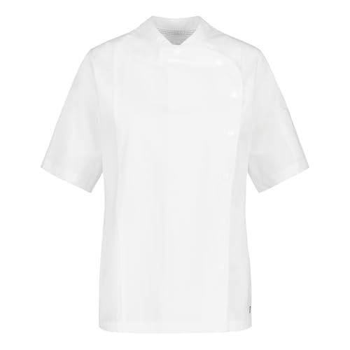 MEDANTA 1039 Kochjacke Damen kurzarm Chef Jacket Berufsbekleidung Gastronomie Weiß, Größe S von MEDANTA
