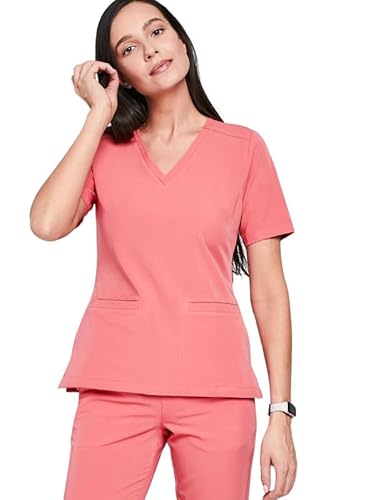 MEDHOODIE Damen-Kasack CASY für den Arzt- und Pflegebereich - Schlupfkasack modern & bequem mit Zwei praktischen Taschen - Medizinische Berufsbekleidung von MEDHOODIE