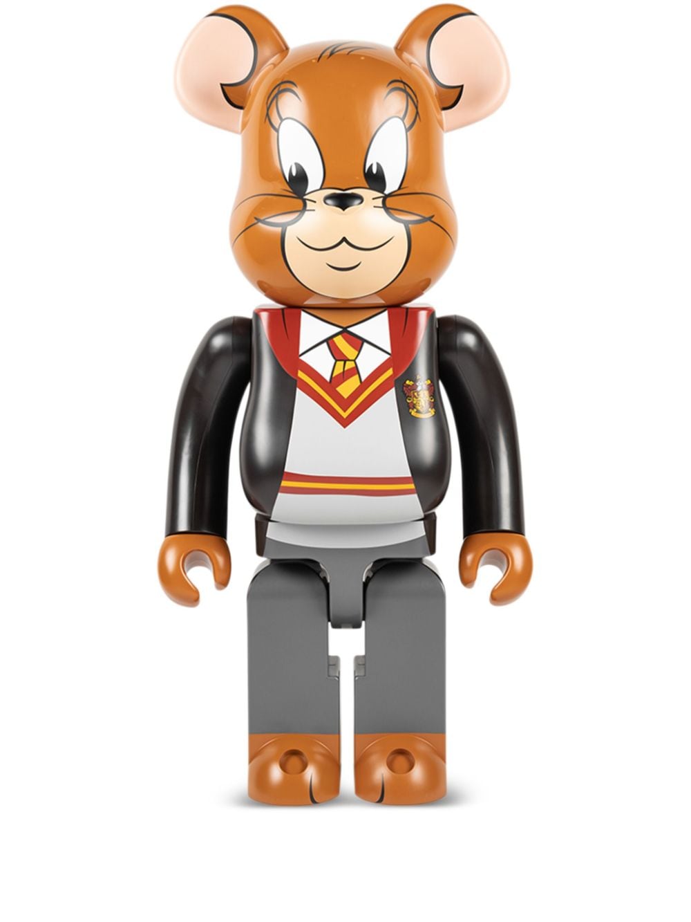 MEDICOM TOY x Tom & Jerry "Jerry in Hogwarts House Robe" BE@RBRICK 1000% Figur - Braun von MEDICOM TOY