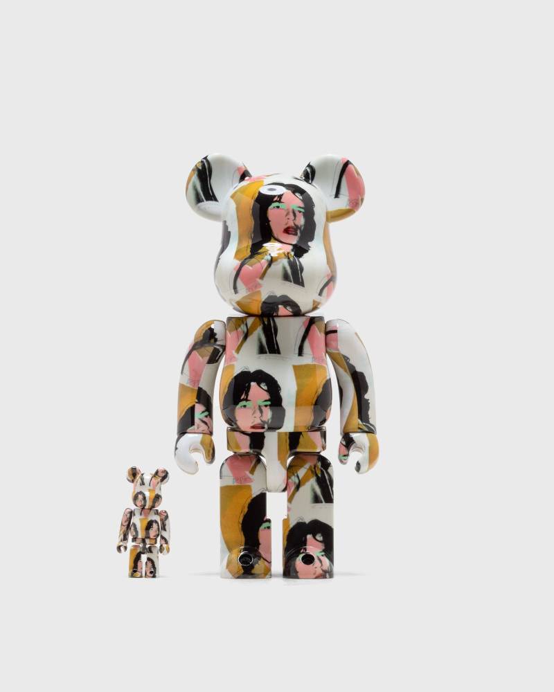 MEDICOM BEARBRICK 100% 400% ANDY WARHOL MICK JAGGER men Collectibles & Toys multi in Größe:ONE SIZE von MEDICOM