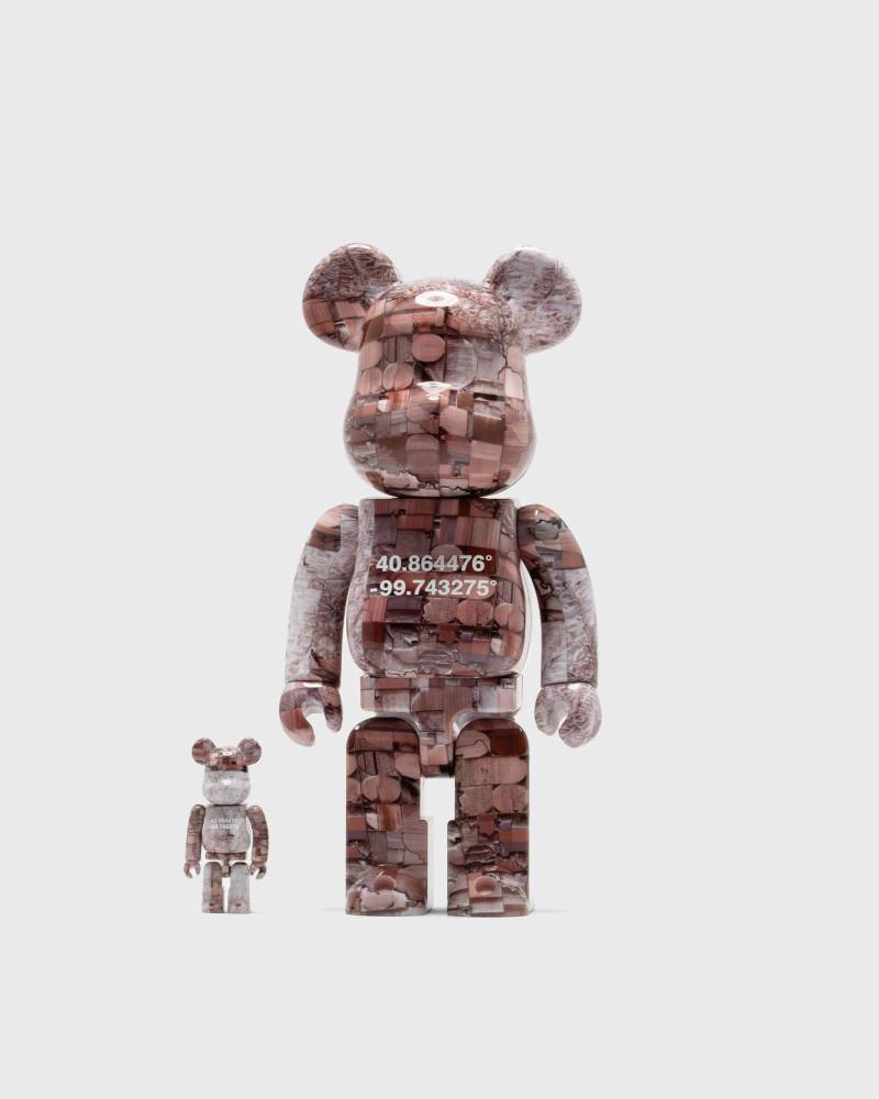 MEDICOM BEARBRICK 100% 400% BENJAMIN GRANT OVERVIEW NEBRASKA men Collectibles & Toys multi in Größe:ONE SIZE von MEDICOM