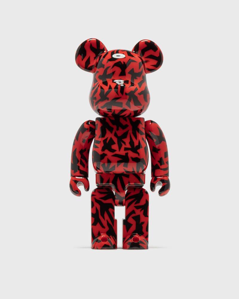MEDICOM BEARBRICK 1000% ALFRED HITCHCOCK THE BIRDS men Collectibles & Toys black|red in Größe:ONE SIZE von MEDICOM