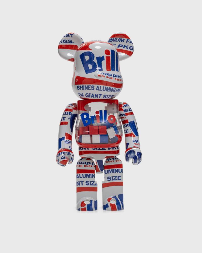 MEDICOM BEARBRICK 1000% ANDY WARHOL BRILLO 2022 men Collectibles & Toys multi in Größe:ONE SIZE von MEDICOM