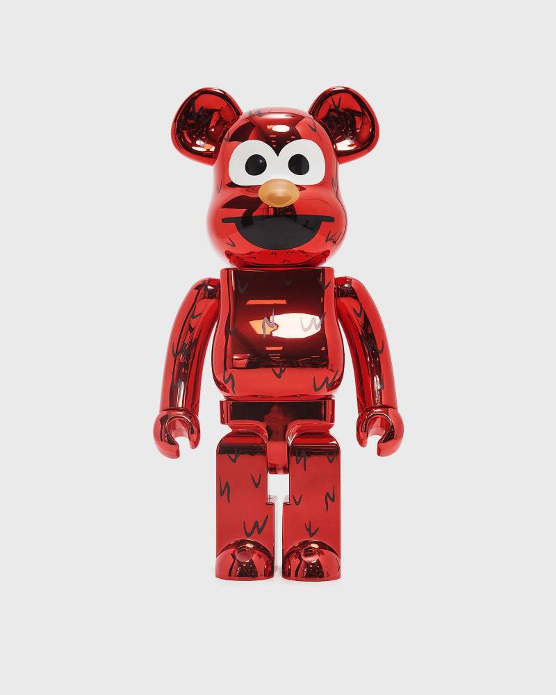 MEDICOM BEARBRICK 1000% SESAME STREET ELMO CHROME men Collectibles & Toys red in Größe:ONE SIZE von MEDICOM