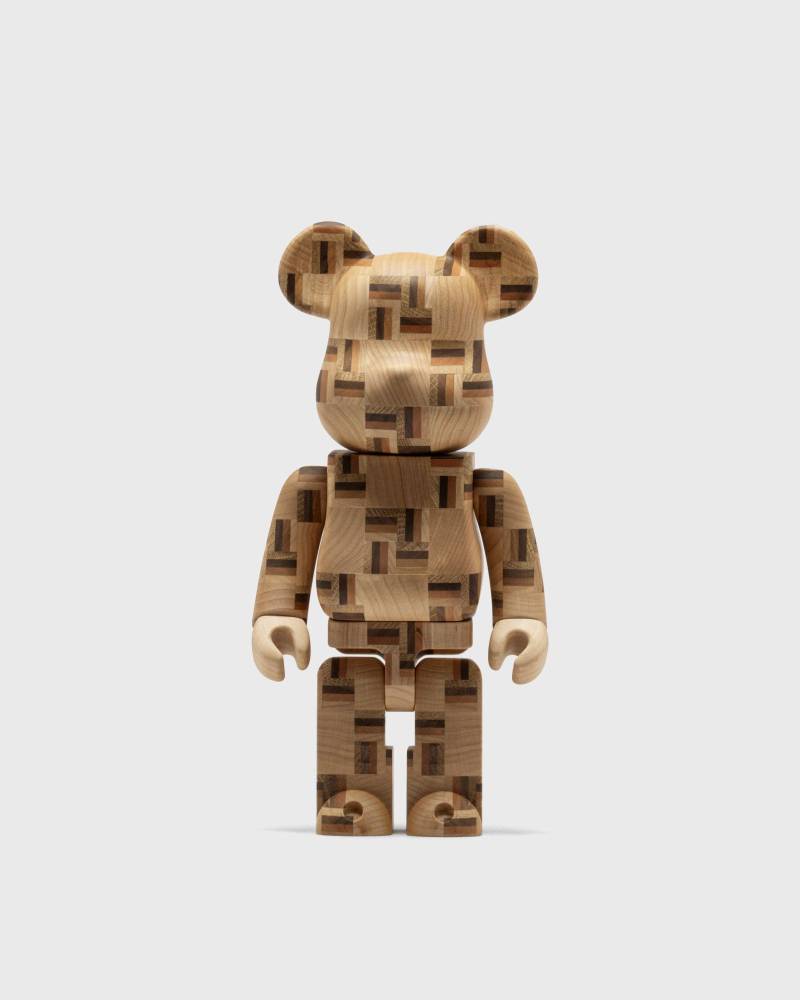 MEDICOM BEARBRICK 400% KARIMOKU YOSEGI CHESS men Collectibles & Toys brown in Größe:ONE SIZE von MEDICOM