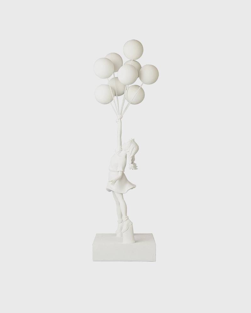 MEDICOM BRANDALISM FLYING BALLOONS GIRL STATUE GESSO VERSION men Collectibles & Toys multi in Größe:ONE SIZE von MEDICOM