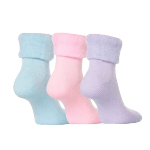 MEDOSABN Bettsocken | Bettschuhe | 3er-Set in Pastellfarben | Einheitsgröße von MEDOSAN