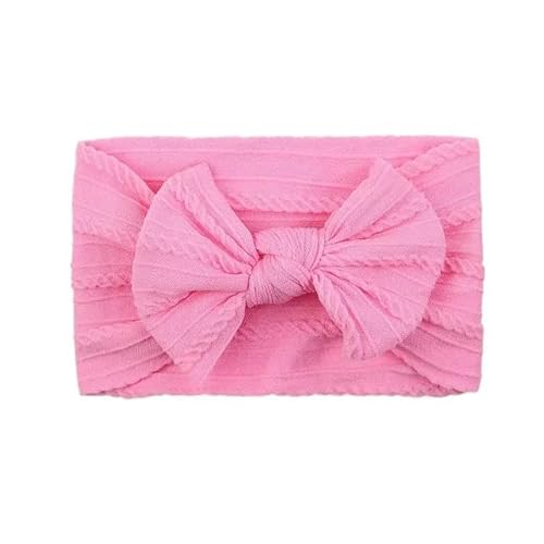 1 Stücke Neugeborenen Baby Stirnband Für Mädchen Elastische Stricken Kinder Turban Baby Bögen Weiche Nylon Kinder Kopfbedeckung Haarschmuck 48 Farben Dekorieren von MEEDY