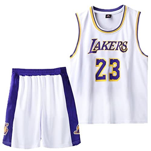 MEEHYRE Kinder Basketball Trikot Set (2 Stück), Inkl. Jersey und Hose - Basketball Kleidung für Jungen von MEEHYRE