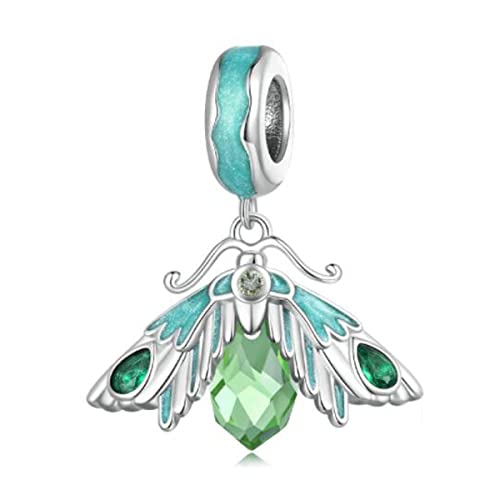 Damen-Charm-Perlen, 925er Sterlingsilber, Tier-Charms für Armbänder und Halsketten, kompatibel mit Pandora-Armbändern, europäisches Armband, DIY-Schmuck, Sterling-Silber Aus Sterlingsilber Tier von MEETCCY