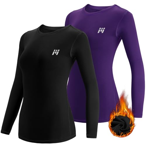 MEETWEE Damen U4s Shirt, Schwarz +Lila-top, XL EU MEETWEE Damen U4s Shirt, Schwarz +Lila-top, XL EU von MEETWEE