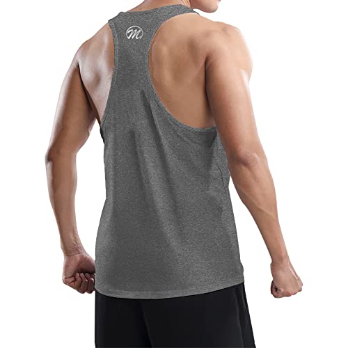 MEETWEE Tank Top Herren, Sportshirt Ärmellos Achselshirts Muskelshirt Unterhemd Funktionsshirt Tankshirt für Training Fitness Bodybuilding von MEETWEE