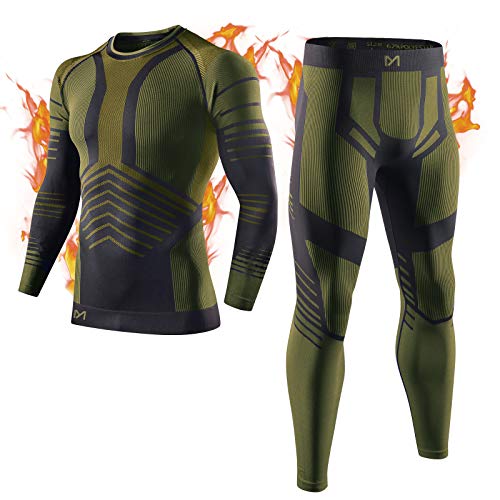 MEETYOO Herren U12 DE Base Layer Set, Grün, XL von MEETYOO