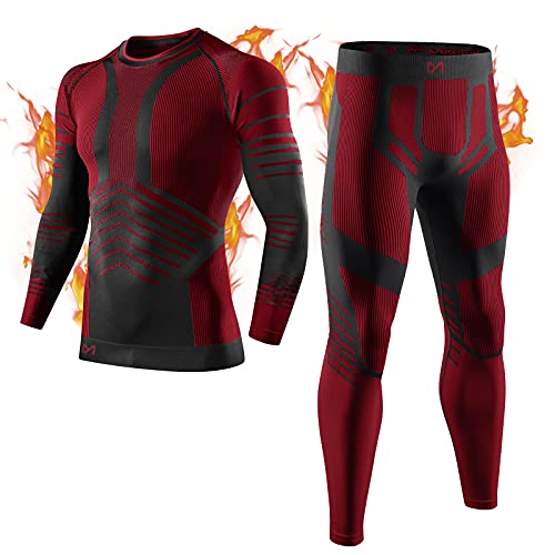 MEETYOO Herren U12 DE Base Layer Set, Rot, S von MEETYOO