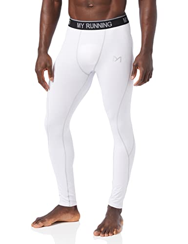 MEETYOO Kompressionshose Herren, Sport Leggings Atmungsaktiv Fitness Strumpfhosen Funktionswäsche Pants Unterhose Lang für Laufen Wandern Radfahren von MEETYOO