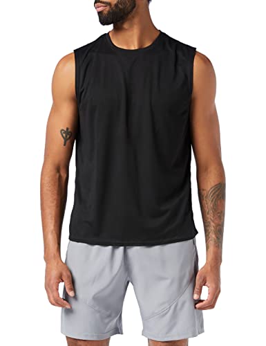 MEETYOO Tank Top Herren, Achselshirts Sport Ärmelloses Shirt Unterhemd Fitness Sleeveless Tshirt für Running Jogging Gym von MEETYOO