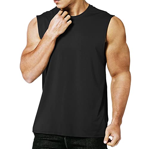 MEETYOO Tank Top Herren, Achselshirts Sport Ärmelloses Shirt Unterhemd Fitness Sleeveless Tshirt für Running Jogging Gym MEETYOO Tank Top Herren, Achselshirts Sport Ärmelloses Shirt Unterhemd Fitness Sleeveless Tshirt für Running Jogging Gym von MEETYOO