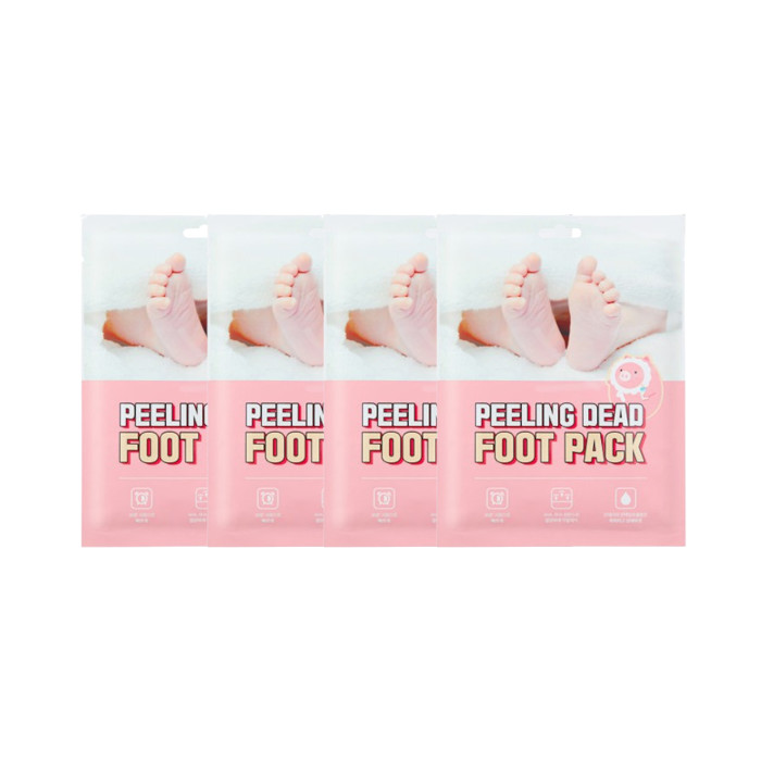 MEFACTORY - Peeling Dead Foot Pack - 40g (4ea) Set von MEFACTORY