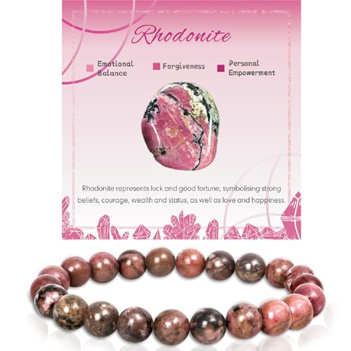 MEGAMUS Perlenarmband Damen Chakra Stretch Dehnbares Armbänder mit 8mm Natural Stone, Heilsteine Armband für Frauen Schmuck Yoga Geschenke MEGAMUS Perlenarmband Damen Chakra Stretch Dehnbares Armbänder mit 8mm Natural Stone, Heilsteine Armband für Frauen Schmuck Yoga Geschenke von MEGAMUS