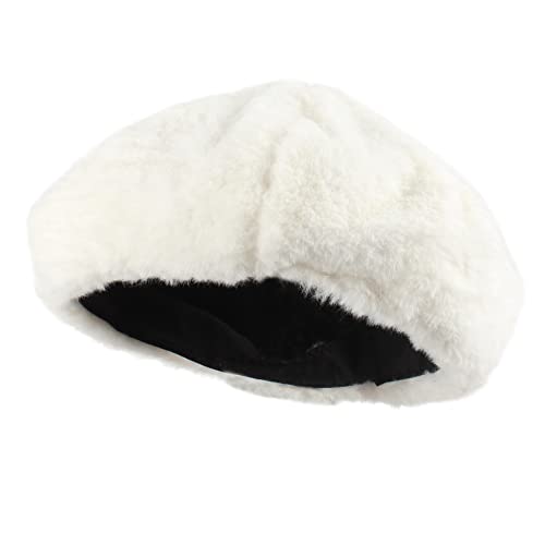 MEGAUK Damen Barett Französische Mütze Mädchen Wollmütze Beanie Maler Kappe Prinzessinhut Fraumütze Baske Baskenmütze Beret Cap Herbst Winter Hut von MEGAUK