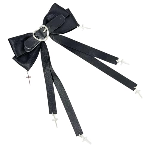 2000er Mädchen Schleife Haarspange Seitenclip Mode Haarspangen Frauen Pferdeschwanz Halter Weibliche Haarschleifen Maskeraden Party Headwe von MEIBAOGE