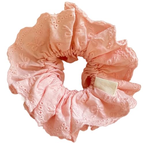 MEIBAOGE Haargummis für Damen, doppellagig, elastisch, französisch, groß, modisches Haar-Accessoire, Länge: ca. 12 cm, Rosa MEIBAOGE Haargummis für Damen, doppellagig, elastisch, französisch, groß, modisches Haar-Accessoire, Länge: ca. 12 cm, Rosa von MEIBAOGE