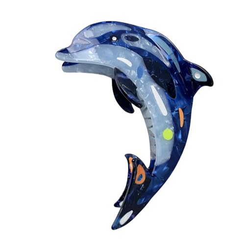 MEIBAOGE Haarklammer mit Prinzessinnen-Motiv, schöne Wal-Haarspangen, starker Halt, Haarnadel für Mädchen von MEIBAOGE