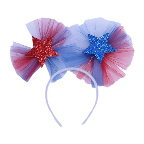 MEIBAOGE Haarreifen für den 4. Juli für den Unabhängigkeitstag, Stirnband, amerikanisches Thema, Unabhängigkeitstag von MEIBAOGE