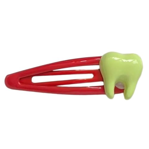 MEIBAOGE Haarspange in Zahnform, für Damen, Teenager, leicht, für Teenager, Mädchen, Frühling, Camping, Fotografie, Haarspange, Länge: ca. 5 cm, grüne Zähne MEIBAOGE Haarspange in Zahnform, für Damen, Teenager, leicht, für Teenager, Mädchen, Frühling, Camping, Fotografie, Haarspange, Länge: ca. 5 cm, grüne Zähne von MEIBAOGE