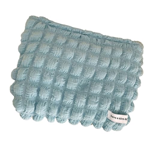 MEIBAOGE Modischer Kulturbeutel, Kosmetik-Organizer für Damen und Mädchen, Reisefreundlich, Make-up-Aufbewahrungsbehälter mit Reißverschlüssen von MEIBAOGE