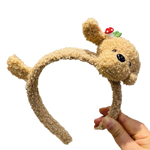MEIBAOGE Niedliches Bären-Haarband, praktisches Haar-Accessoire für Damen, praktisch zum Waschen des Gesichts und Fotografieren von MEIBAOGE