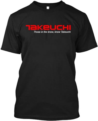 NWT Takeuchi Excavators Heavy Construction Equipment Logo T-Shirt Size L von MEIHUANG