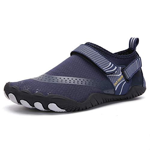 Airfloppy Pro Barfussschuhe - rutschfeste Laufschuhe - Val Grande Unisex Barefoot Shoes, Atmungsaktive, Leichte, Nicht-rutschende Fitnessschuhe mit breitem Zehenbereich von MEIION