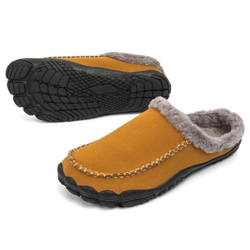 MEIION Fussheld Slides Barfuß Hausschuhe pantoffel Warme Plüsch Hausschuhe Damen Herren – Bequeme Barfußschuhe mit rutschfester Sohle für drinnen und draußen MEIION Fussheld Slides Barfuß Hausschuhe pantoffel Warme Plüsch Hausschuhe Damen Herren – Bequeme Barfußschuhe mit rutschfester Sohle für drinnen und draußen von MEIION