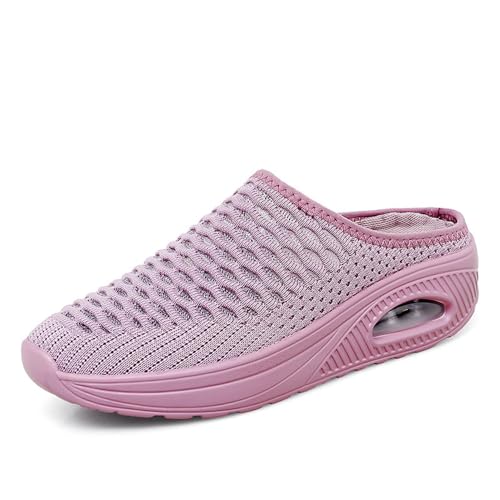 MEIION Hatme Orthopädische Hausschuhe Damen Komfortschuhe Anti RutschSneaker DamenTrainer von MEIION