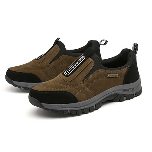 MEIION Hatme Orthopädische Wanderschuhe Herren-Sportschuhe, atmungsaktive Freizeitschuhe, rutschfeste Schuhe von MEIION
