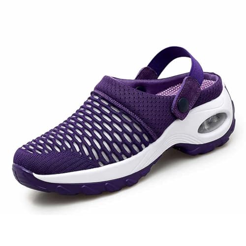 Heidi Mode Orthopädische Luftpolsterschuhe, deutsche Qualität Atmungsaktive Turnschuhe für Damen – Leichte Slip On Sneaker mit Luftpolster und Fußgewölbestütze, Wandern und Freizeit von MEIION
