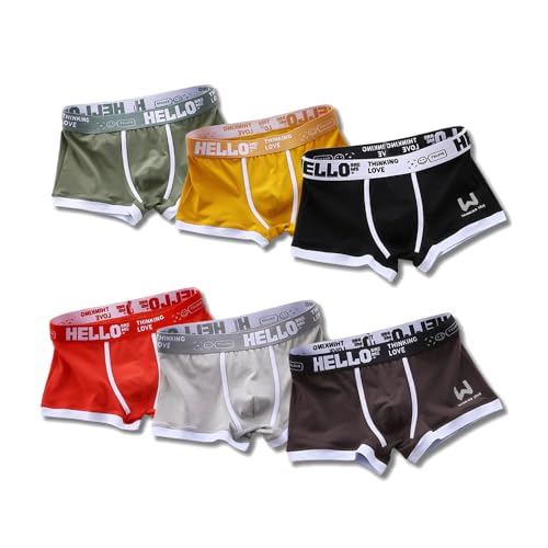 MEIION HelloHeld Classic - Herrenunterwäsche Herren Baumwolle Boxershorts – Bequeme, atmungsaktive Unterwäsche für den Alltag, Klassische Passform, ideale Herrenunterwäsche. MEIION HelloHeld Classic - Herrenunterwäsche Herren Baumwolle Boxershorts – Bequeme, atmungsaktive Unterwäsche für den Alltag, Klassische Passform, ideale Herrenunterwäsche. von MEIION