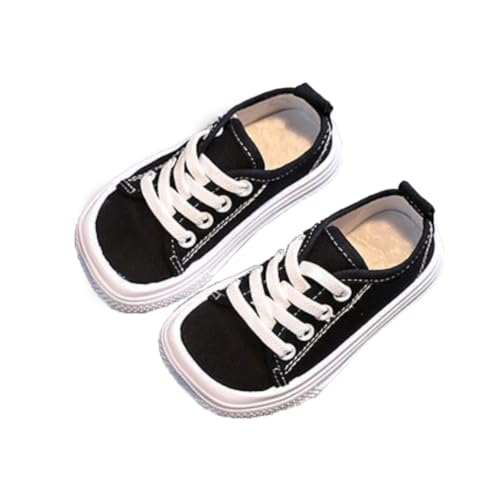 Mini Füßlis - Kinderbarfußschuhe Orthopädische mit Flexibler Sohle und Breiter Toebox Flache Canvas-Schuhe für Jungen und Mädchen rutschfest und atmungsaktiv von MEIION