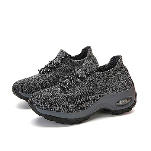 MEIION ORTHOSHOES EasyWalk Pro Damen - Ergonomischer Schmerzlinderungs-Schuh Leichte Slip-On Sneaker für Freizeit - Atmungsaktiv, Luftgepolsterte Sohle, Fitness, Outdoor Laufschuhe von MEIION