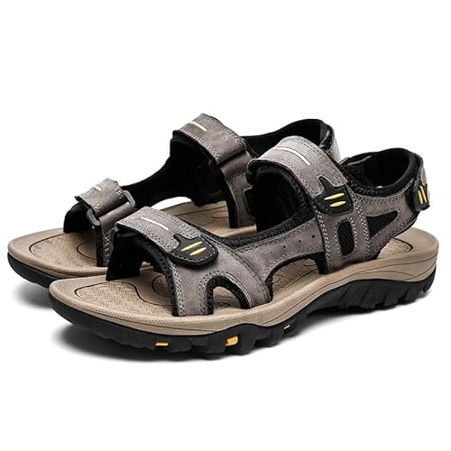 MEIION OrthoSandal Castelo -Ergonomische orthopädische Outdoor-Sandalen,Wandersandalen,Atmungsaktive Wandersandalen für Damen und Herren,Klettverschluss-Sandalen für draußen von MEIION