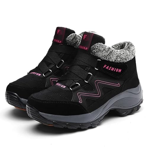 MEIION Orthofree Solvema Orthopädische Winterschuhe schneefeste schuhe mit herausnehmbarer sohle Rutschfeste, Wasserdichte und Gefütterte Winterschuhe für Damen und Herren von MEIION