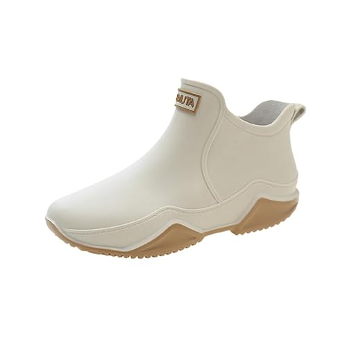 MEIION Orthopädischer moderner Gummistiefel Wasserdichte Unisex Gummistiefel – Rutschfeste Chelsea Boots für Garten & Outdoor von MEIION