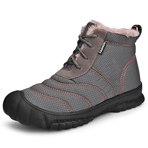 MEIION Outdoor Winter pro 3.0 wasserfeste barfuBschuhe,Warm Winterschuhe gefüttert Barefoot Traillaufschuhe für Damen Herren Unisex von MEIION